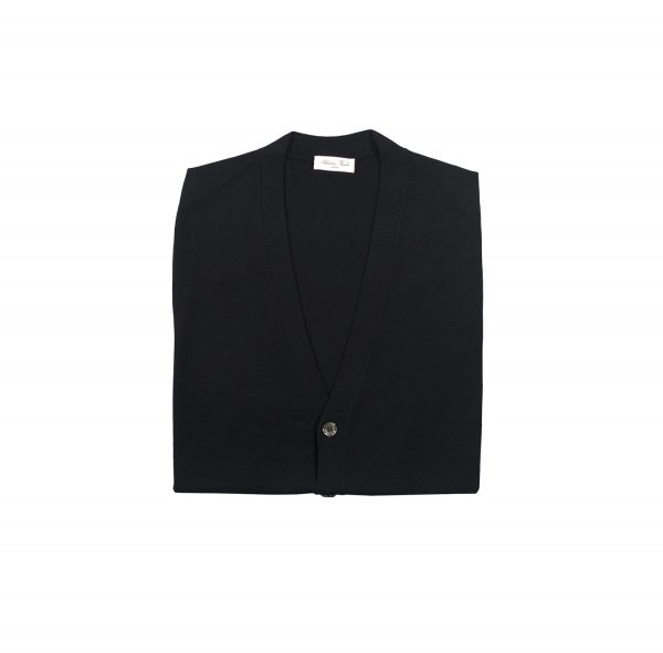 Salvatore Piccolo Cardigan Blue Navy Prezzo di fabbrica