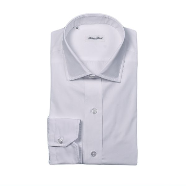 Salvatore Piccolo Camicia classica bianca Promozione