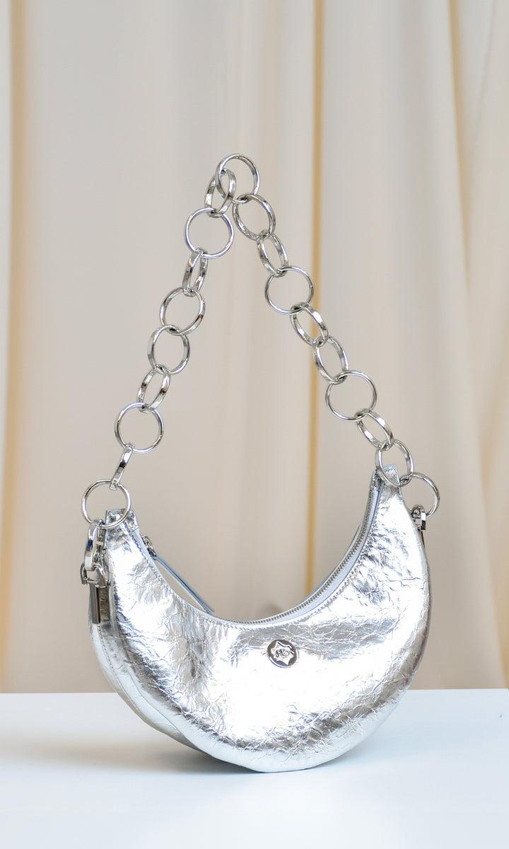 Sara Battaglia Banana Shoulder Bag Italy