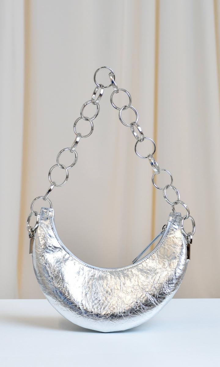 Sara Battaglia Banana Shoulder Bag Italy