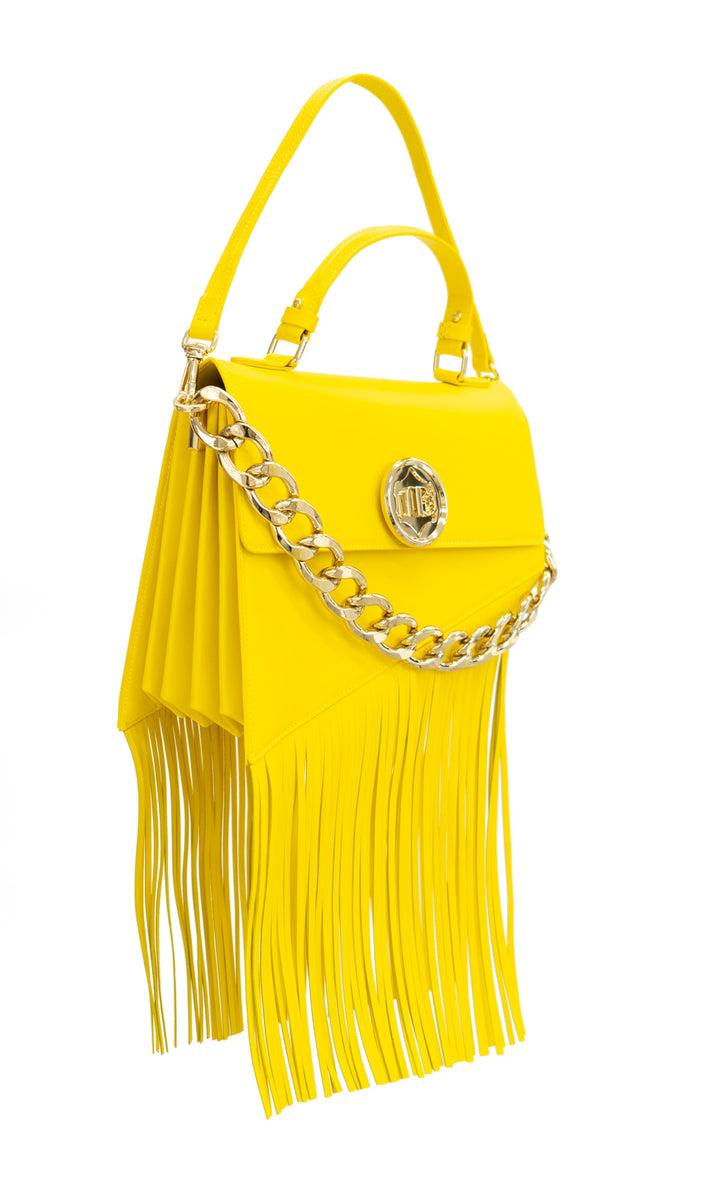 Sara Battaglia Euphoria Fringed Bag M Vendita