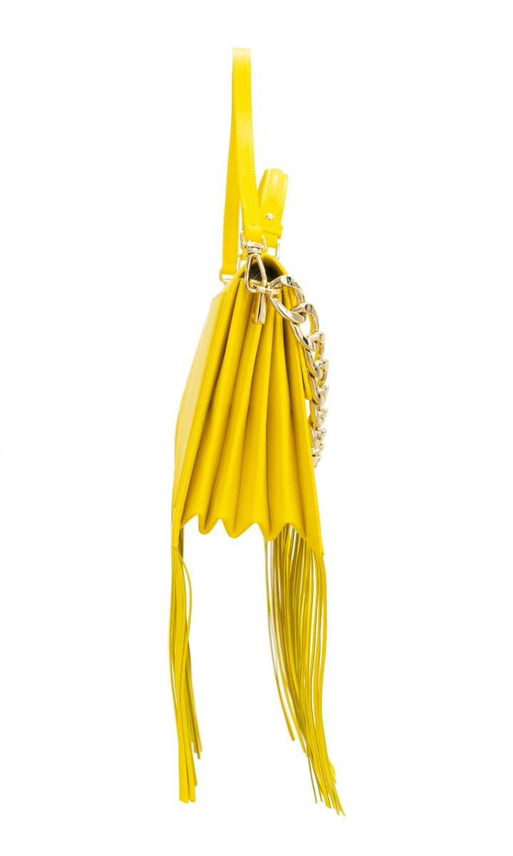 Sara Battaglia Euphoria Fringed Bag M Vendita