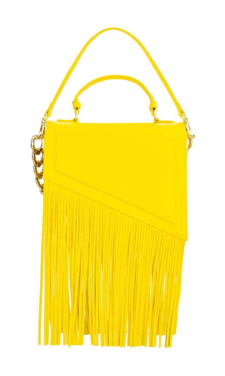Sara Battaglia Euphoria Fringed Bag M Vendita