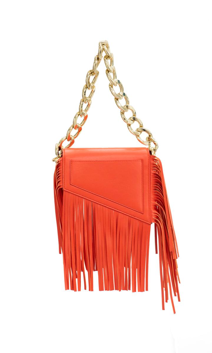 Sara Battaglia Euphoria Fringed Bag XS Promozione