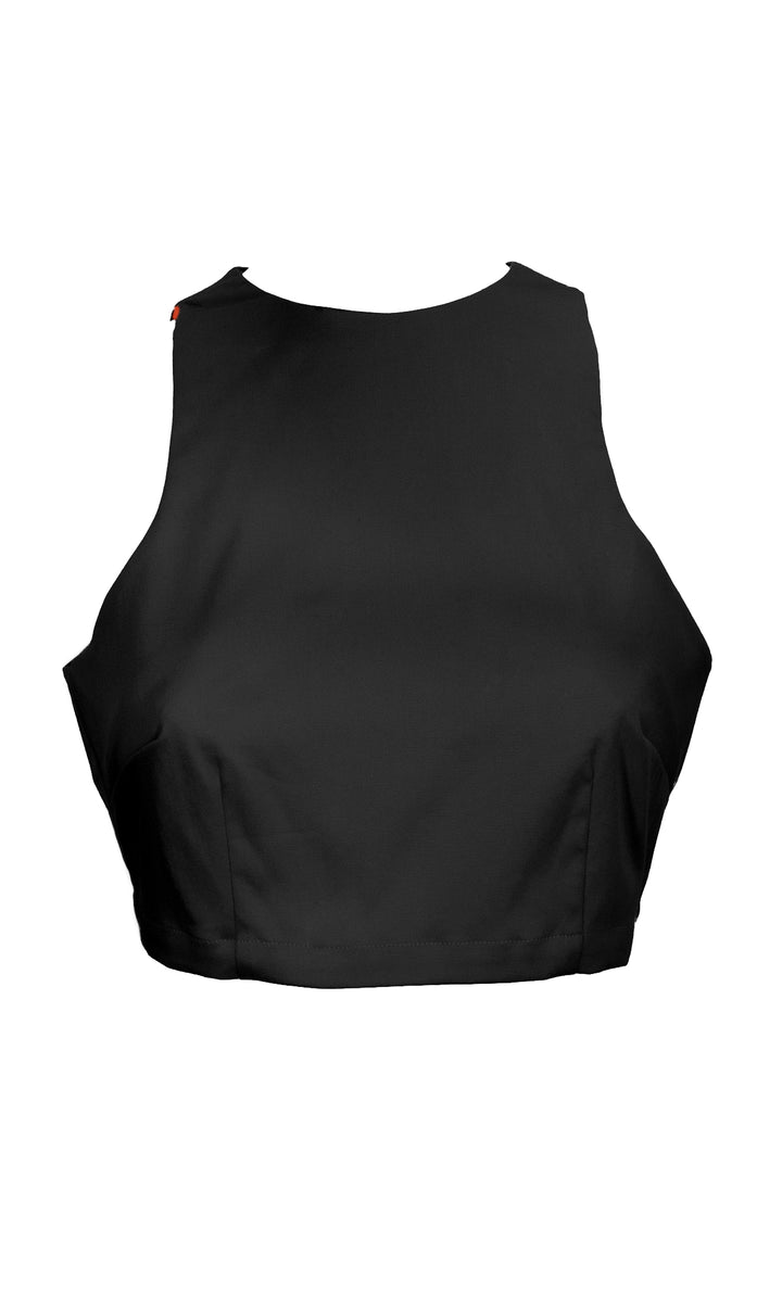 Sara Battaglia Crop Top Shopping Online