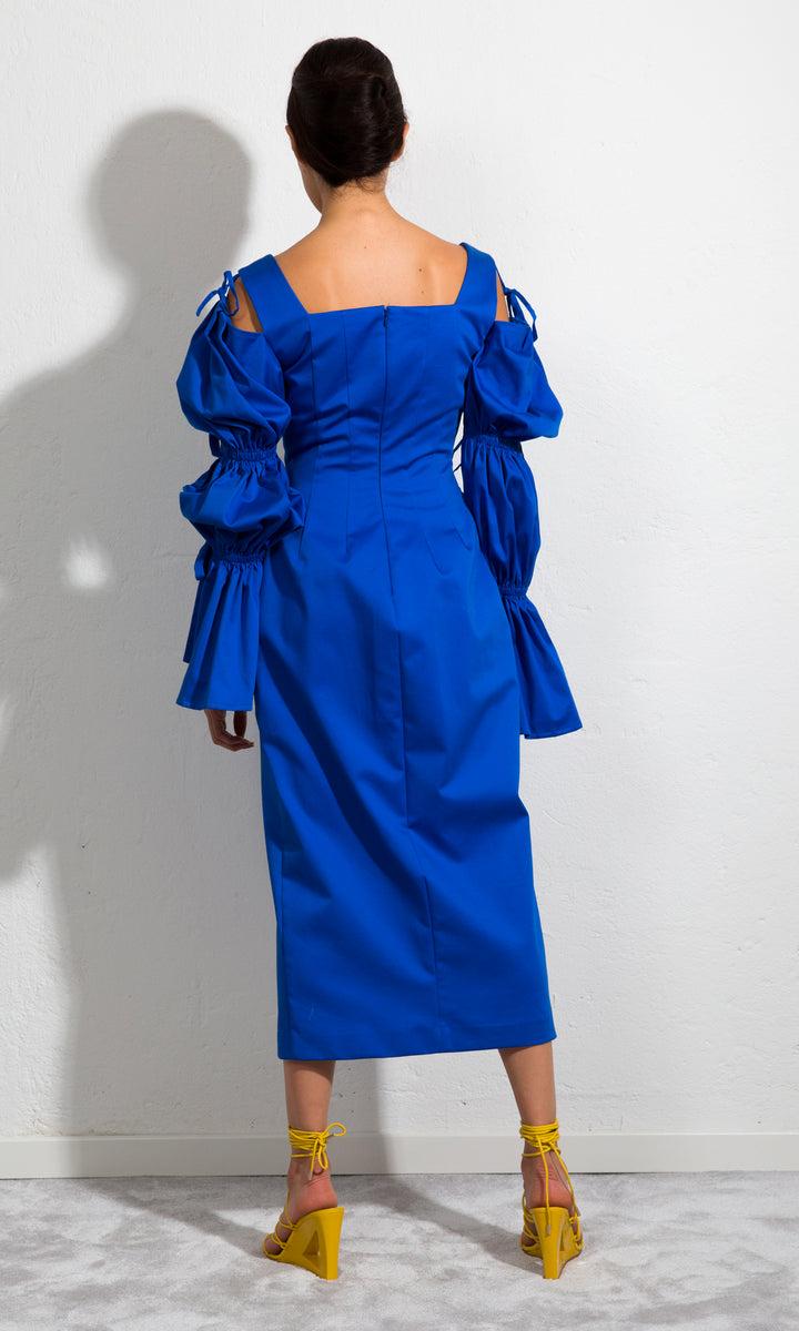 Sara Battaglia Longuette Dress Novità