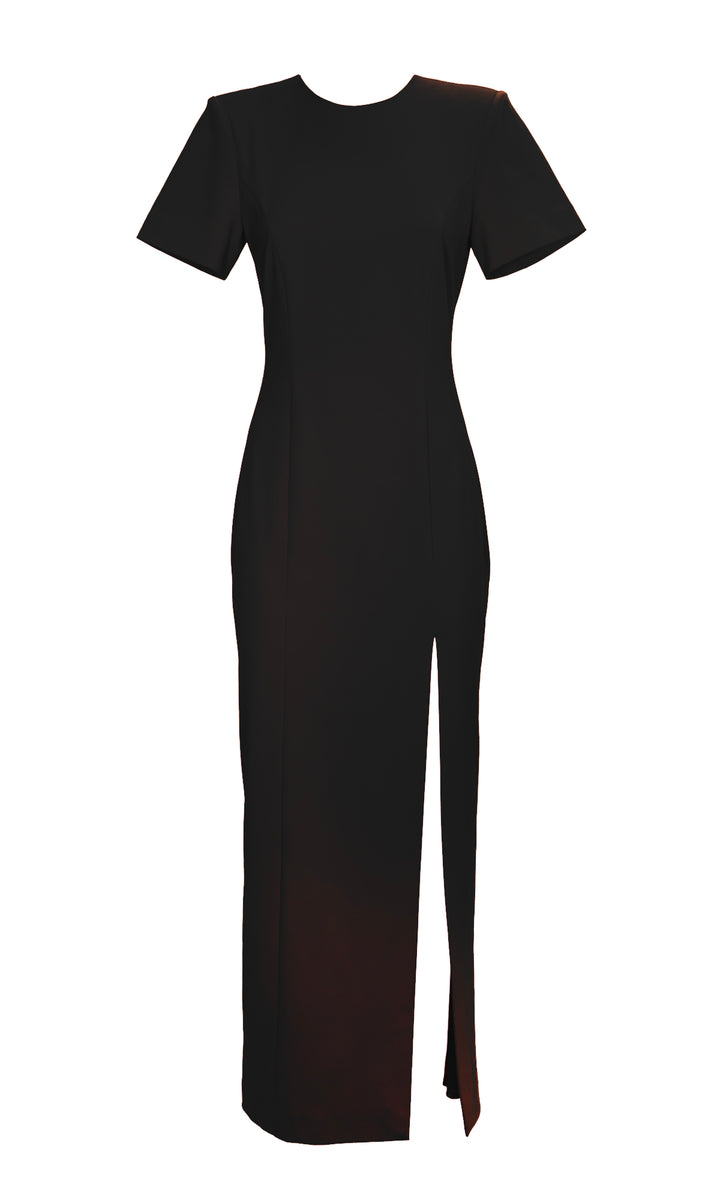 Sara Battaglia Slit Dress Saldi