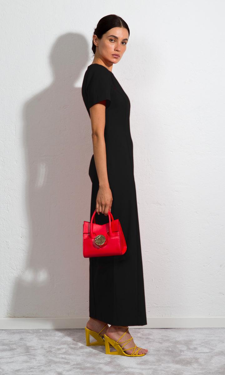 Sara Battaglia Slit Dress Saldi