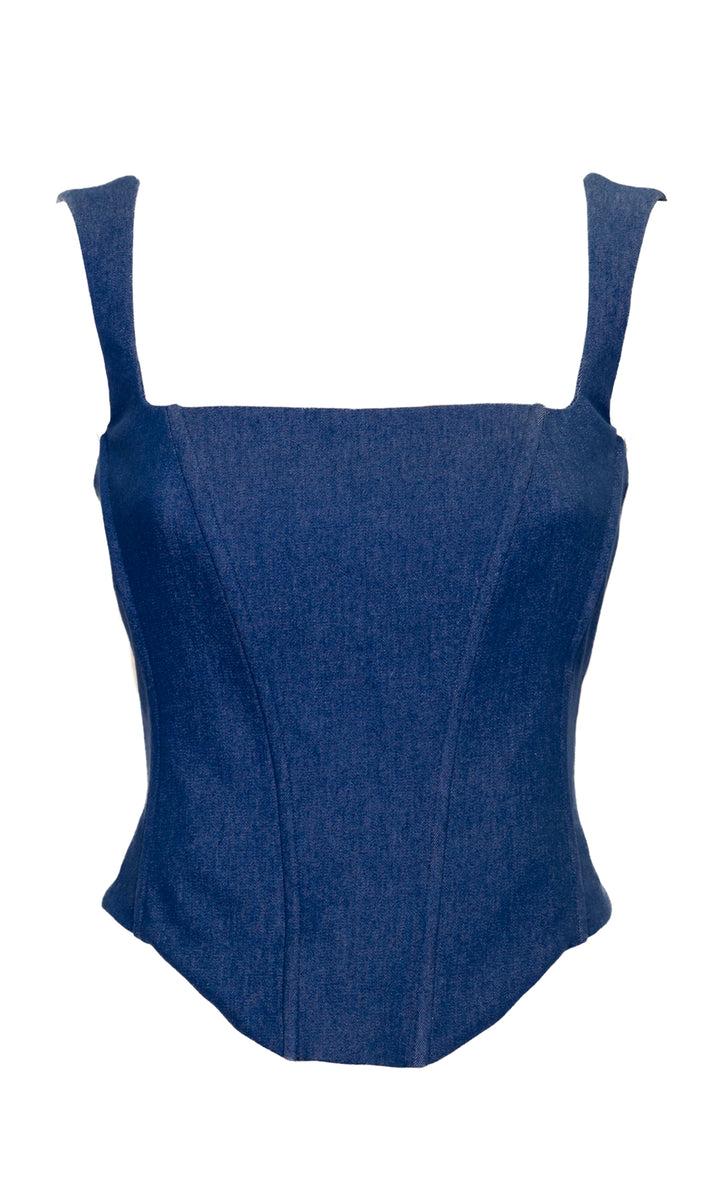 Sara Battaglia Corset Top Vendita Economica