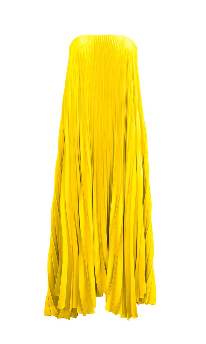 Sara Battaglia Plissé Dress I Più Venduti
