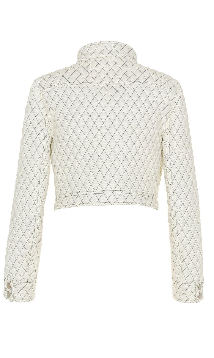 Sara Battaglia Quilted bomber In Vendita