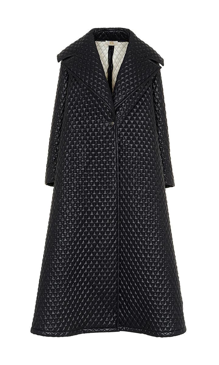 Sara Battaglia Quilted Coat Saldi