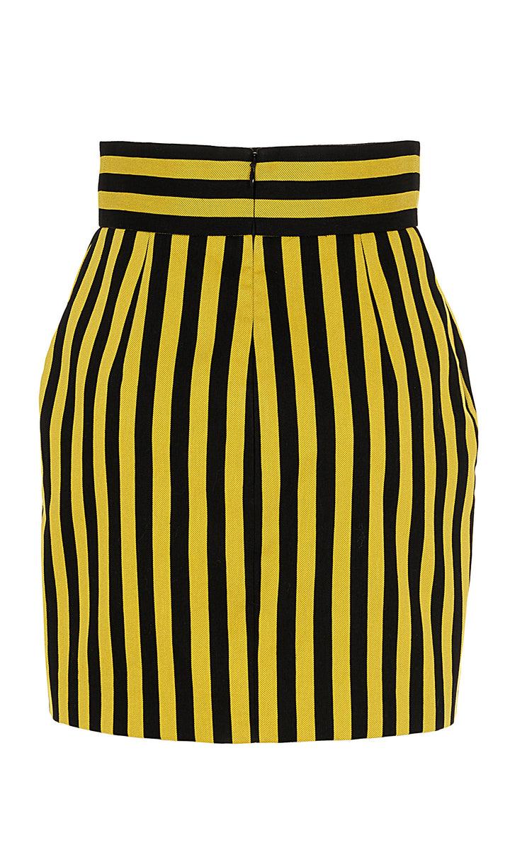 Sara Battaglia Jacquard mini skirt Hotsell