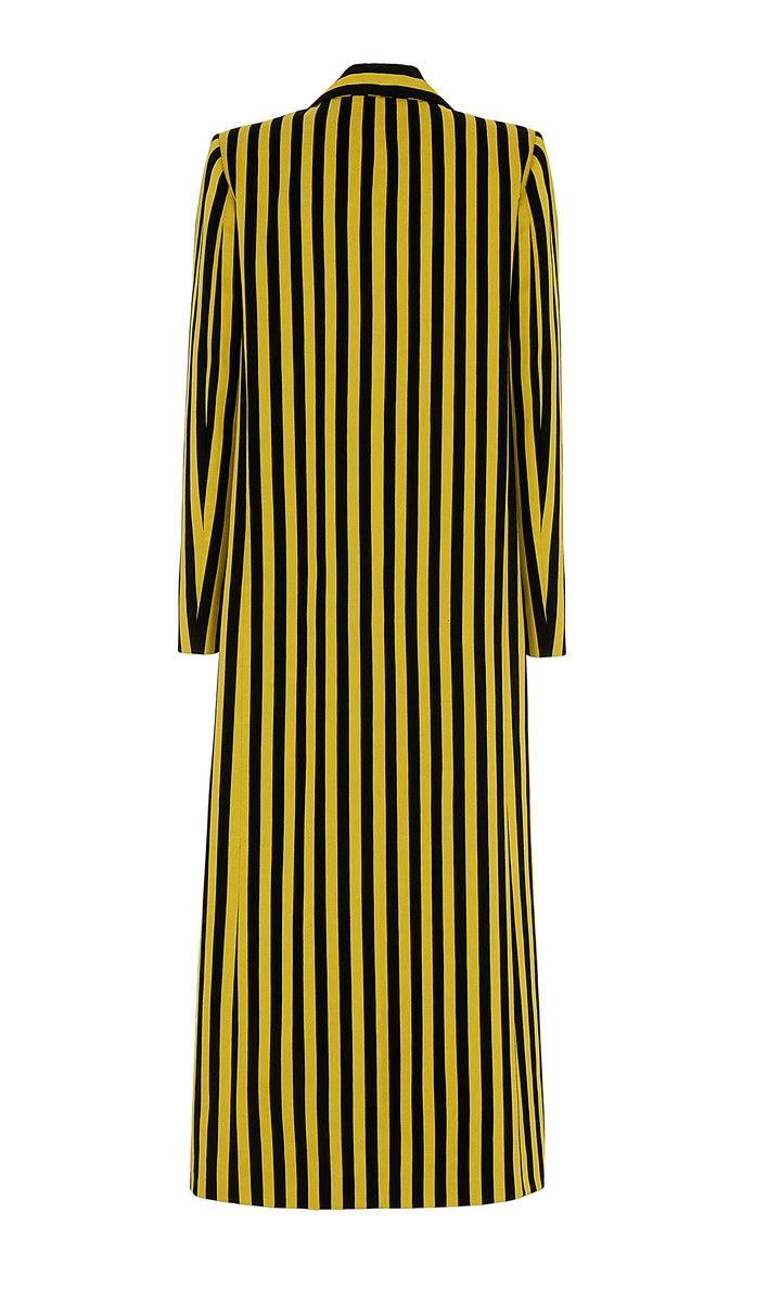 Sara Battaglia Jacquard double-breasted coat Vendita Economica