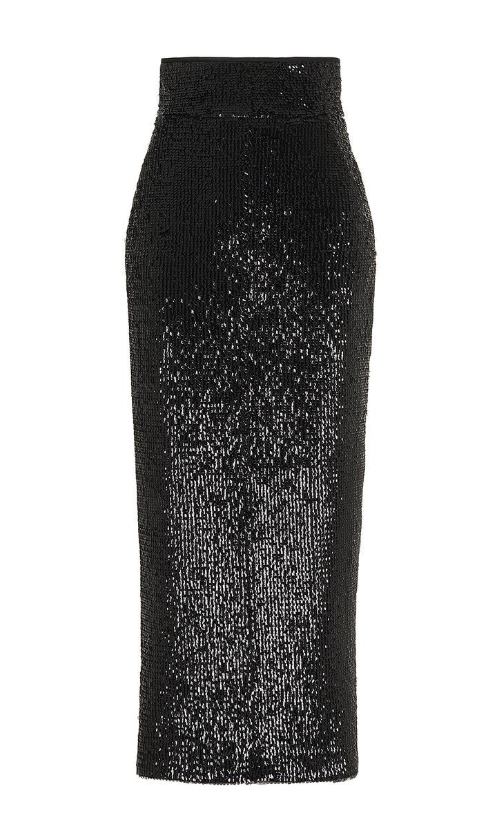 Sara Battaglia Sequins tubino skirt Saldi Di Fabbrica