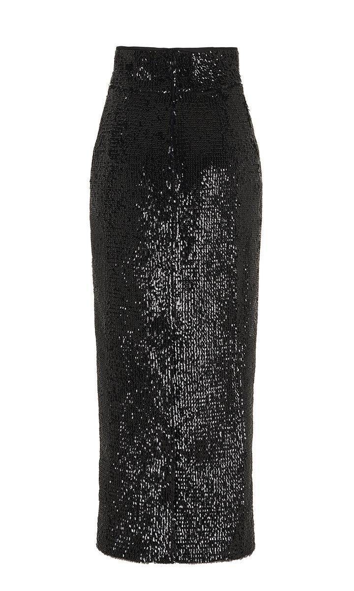 Sara Battaglia Sequins tubino skirt Saldi Di Fabbrica