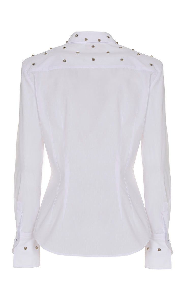 Sara Battaglia Shirt with strass 2025