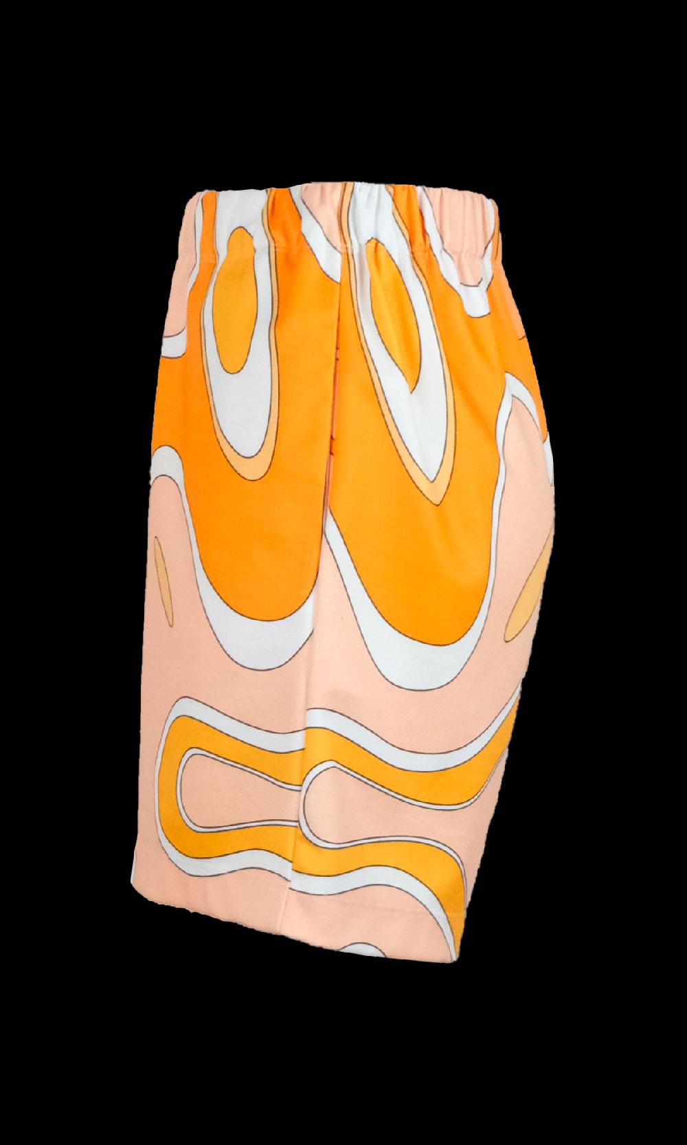 Sara Battaglia Printed Shorts In Vendita