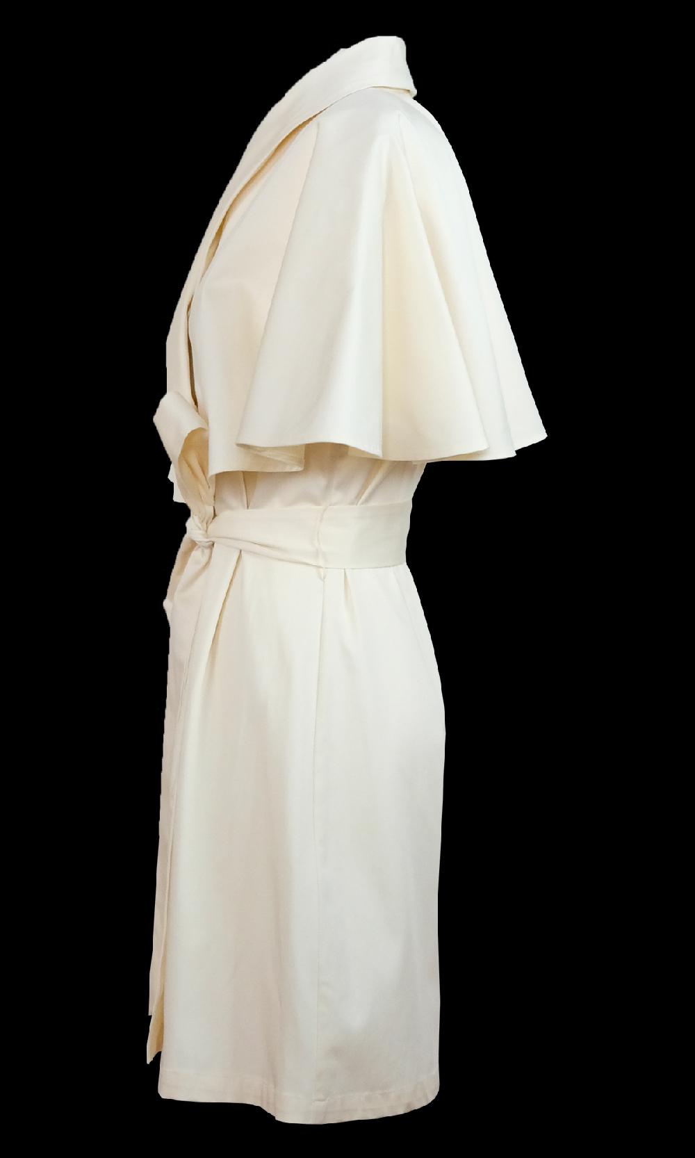 Sara Battaglia Cape Mini Dress Saldi