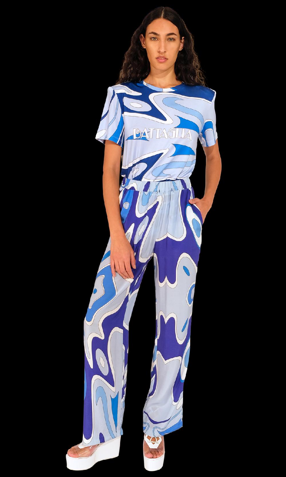 Sara Battaglia Pj Pants Moda