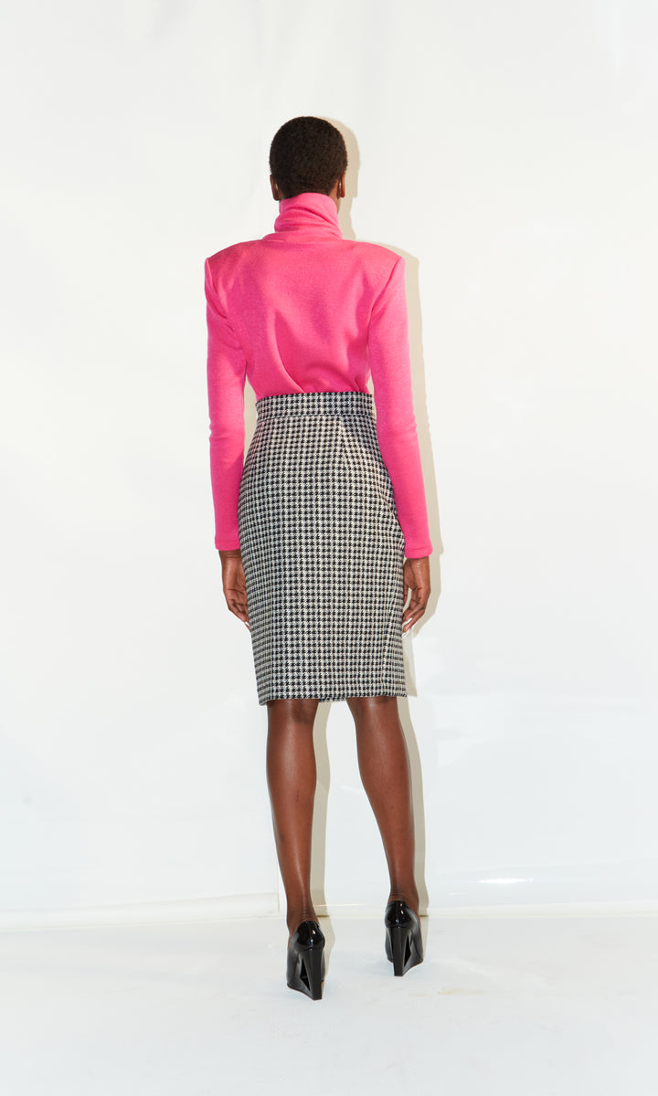 Sara Battaglia Holes Turtle Neck Qualità
