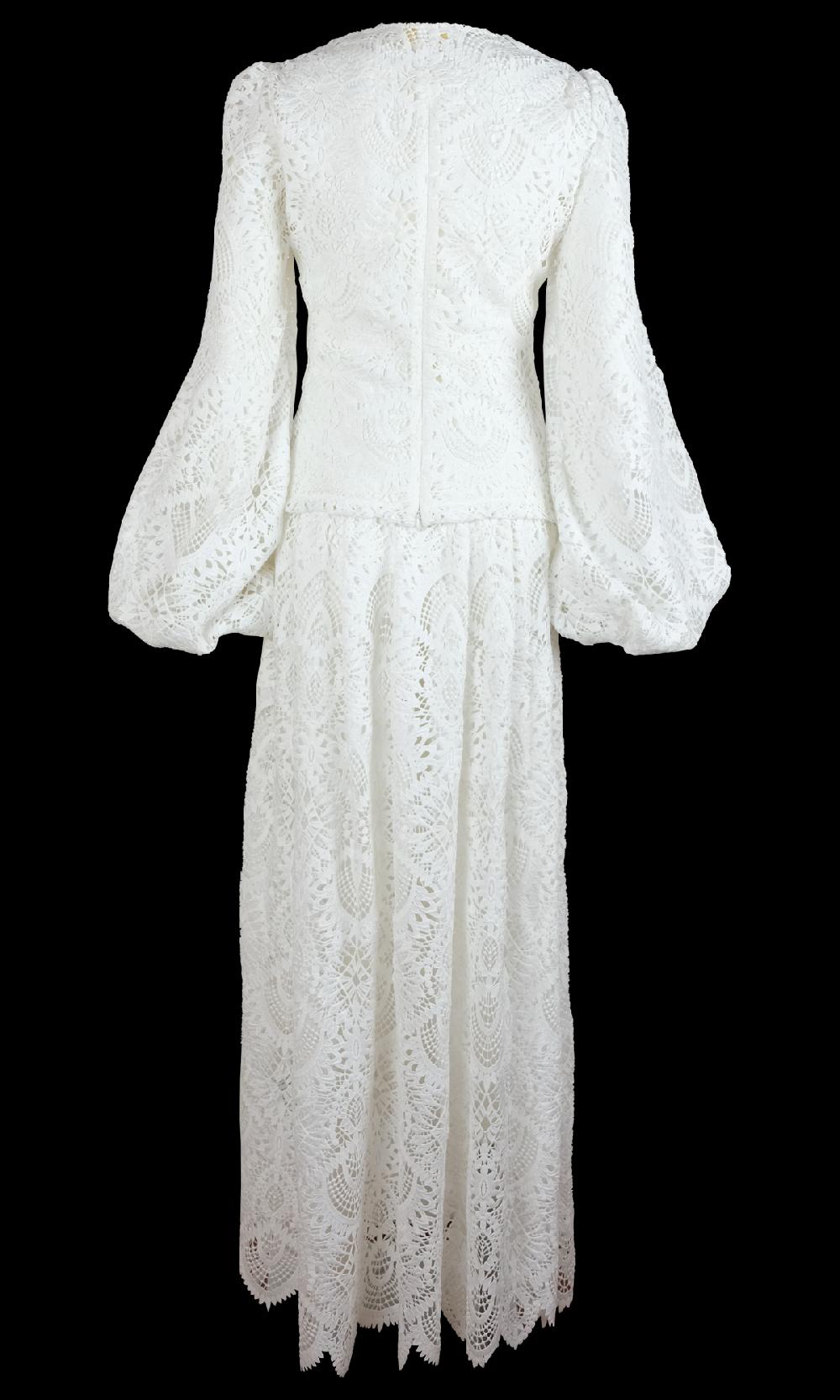 Sara Battaglia Lace Top Convenienza