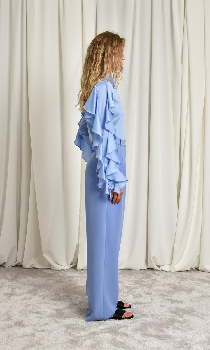 Sara Battaglia High waist pants Outlet