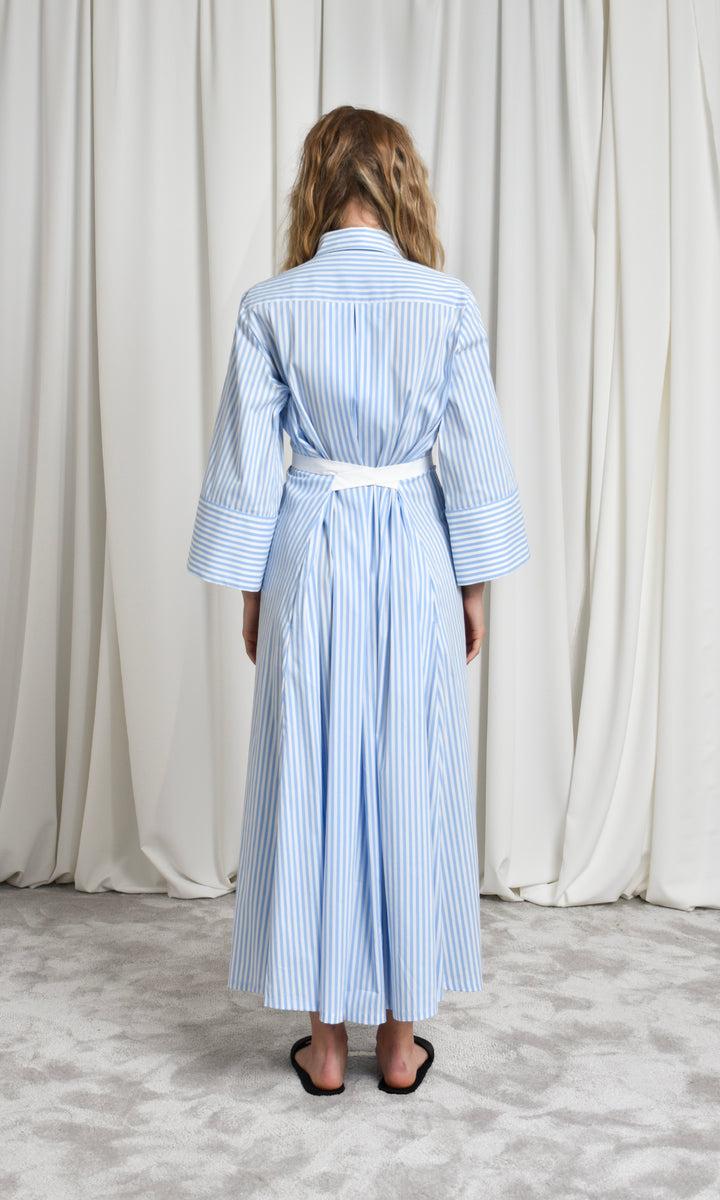 Sara Battaglia Long Chemisier Dress Offerte