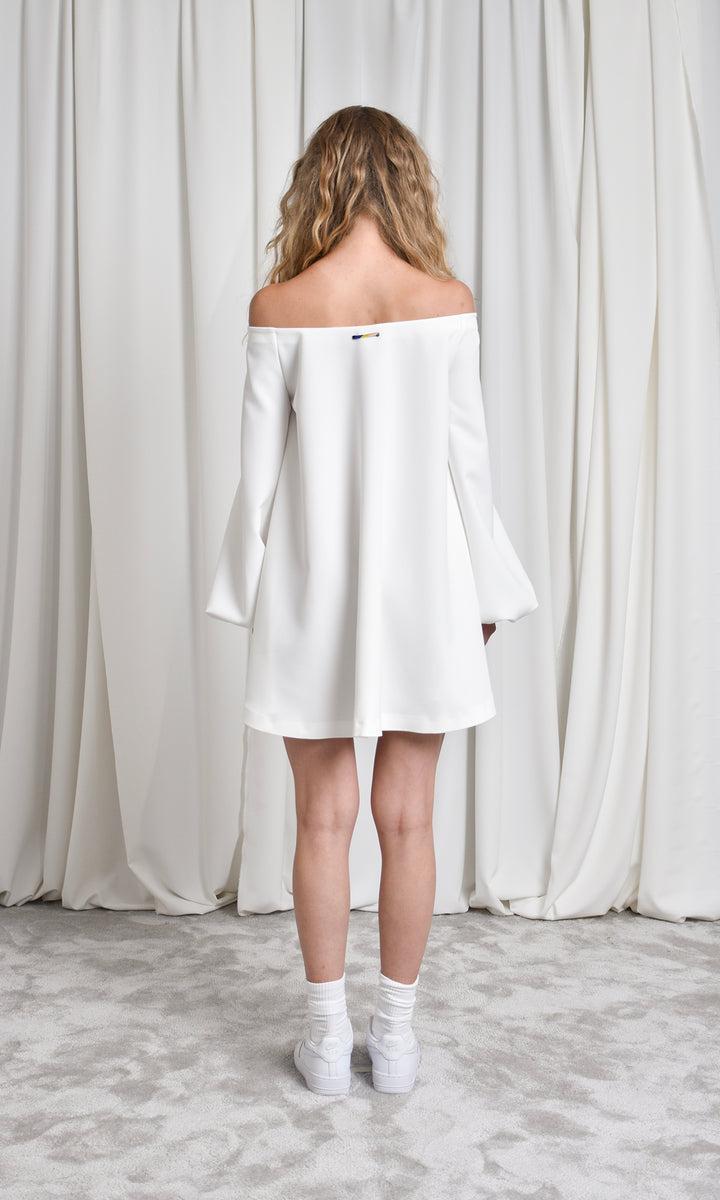 Sara Battaglia Neckline mini dress Nuovi prodotti