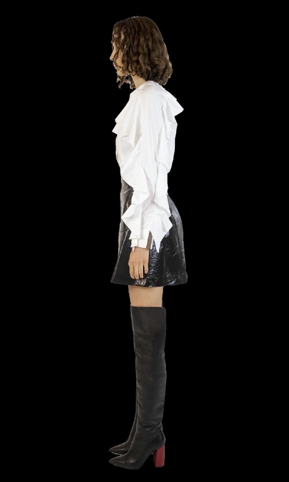 Sara Battaglia Zipped Skirt Vendita Calda