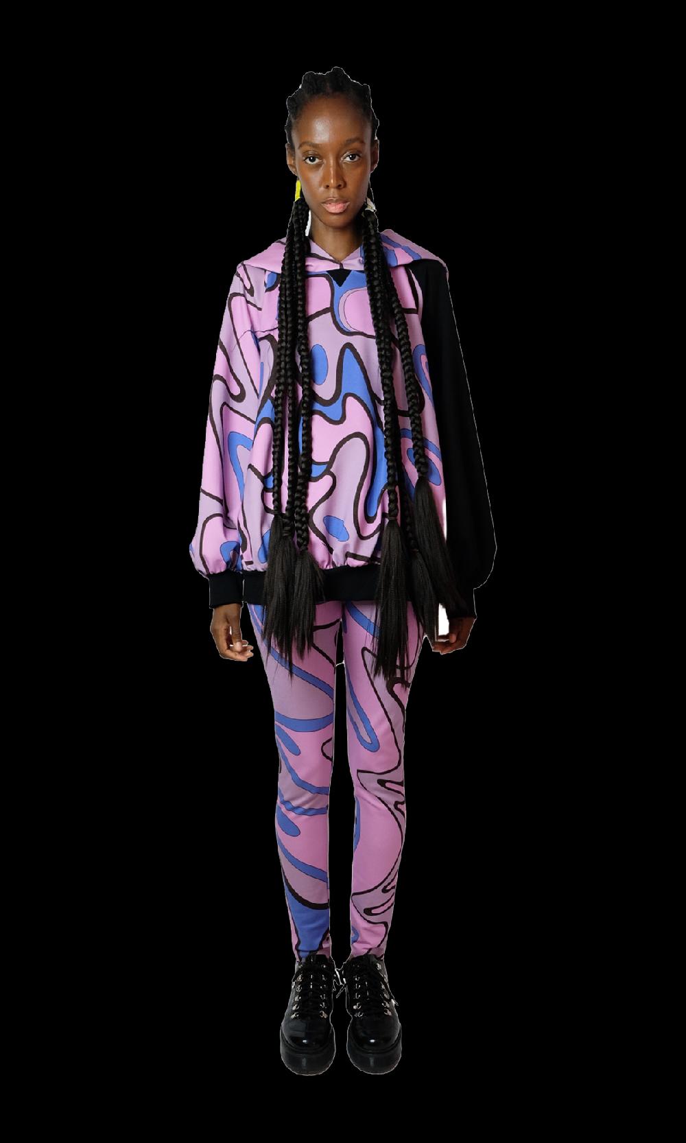 Sara Battaglia Hooded Sweatshirt Nuova
