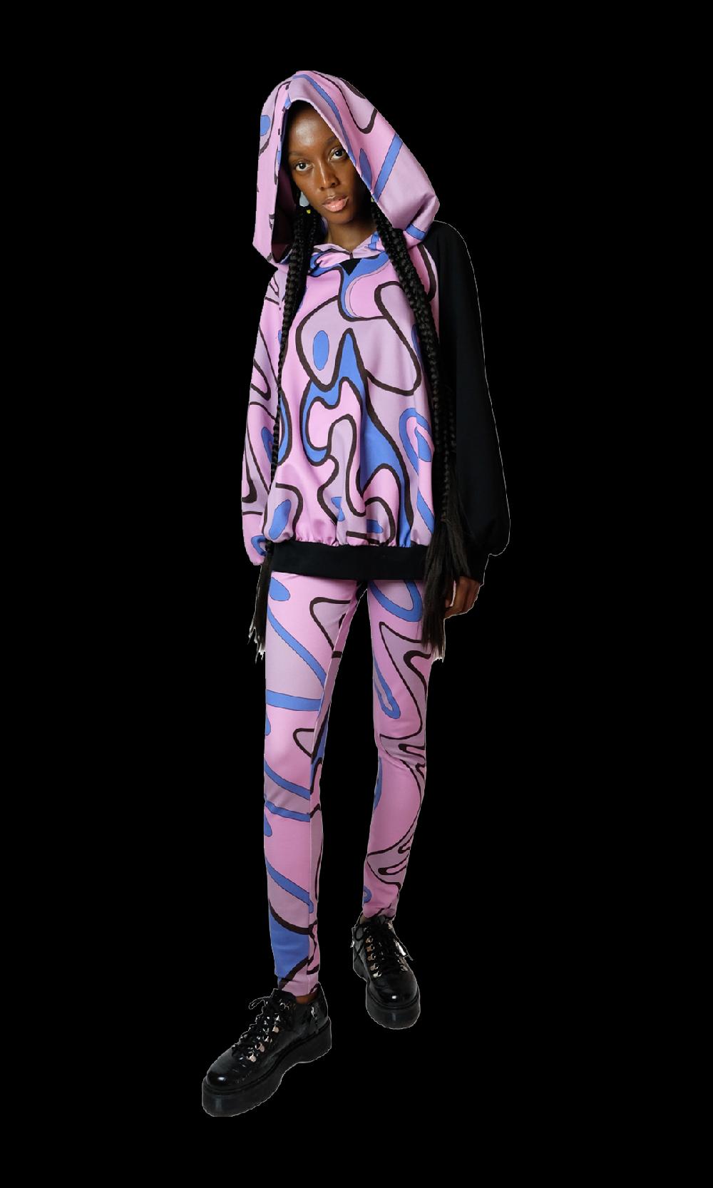 Sara Battaglia Hooded Sweatshirt Nuova