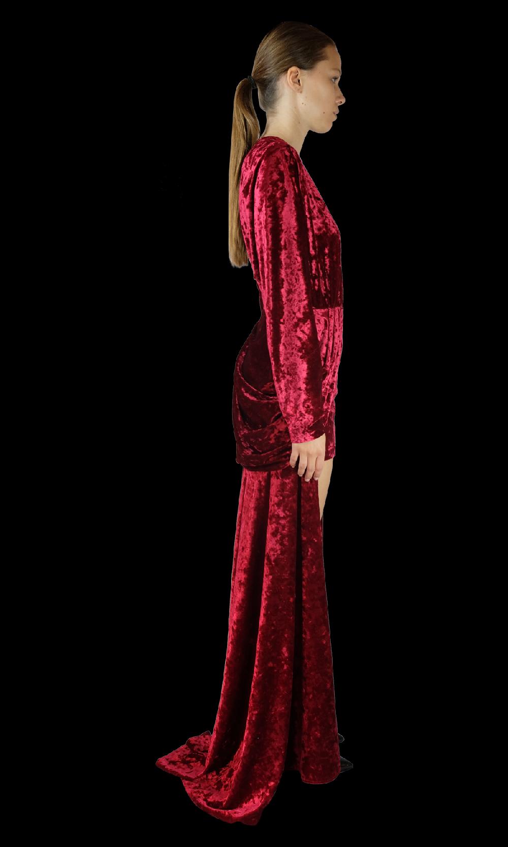Sara Battaglia Red Carpet Dress Italia