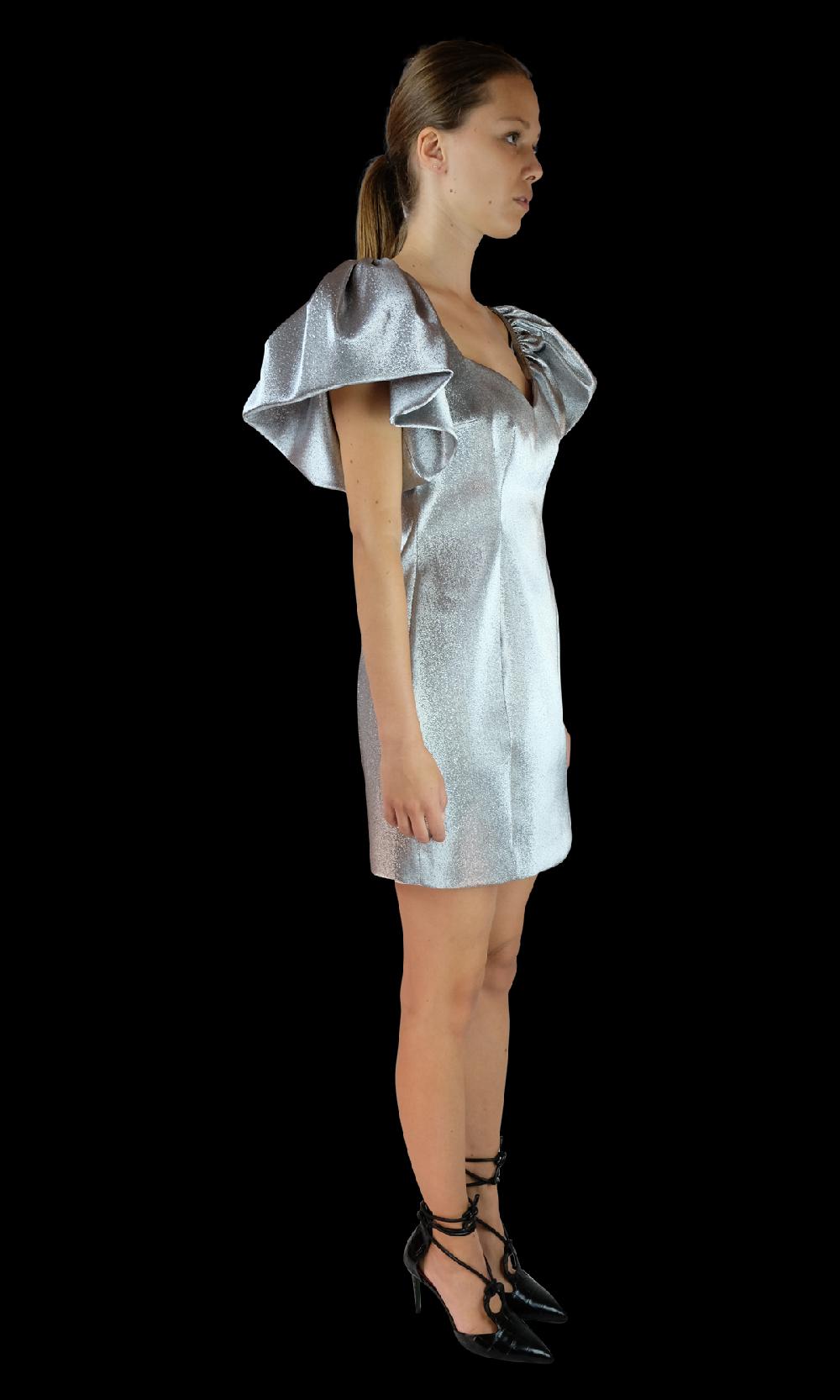 Sara Battaglia Puffy Dress 2025