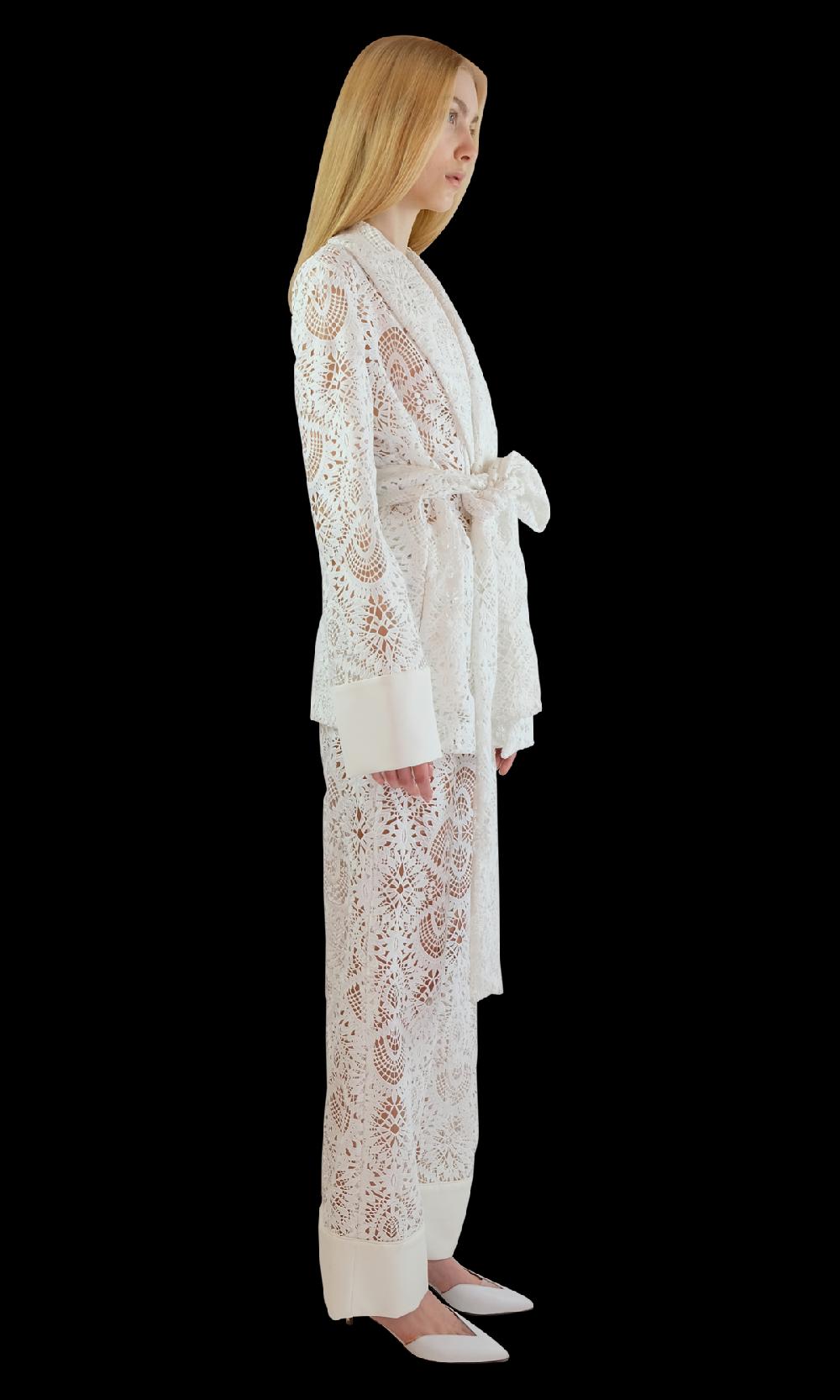 Sara Battaglia Lace Jacket Promozione
