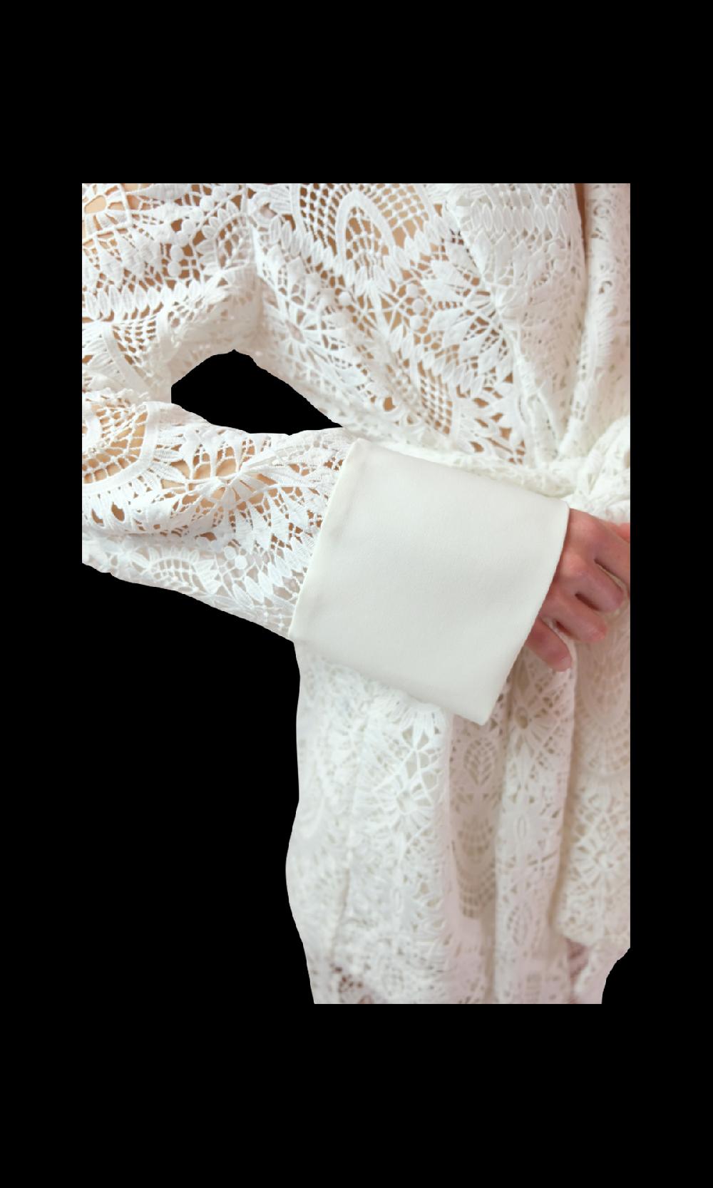 Sara Battaglia Lace Jacket Promozione
