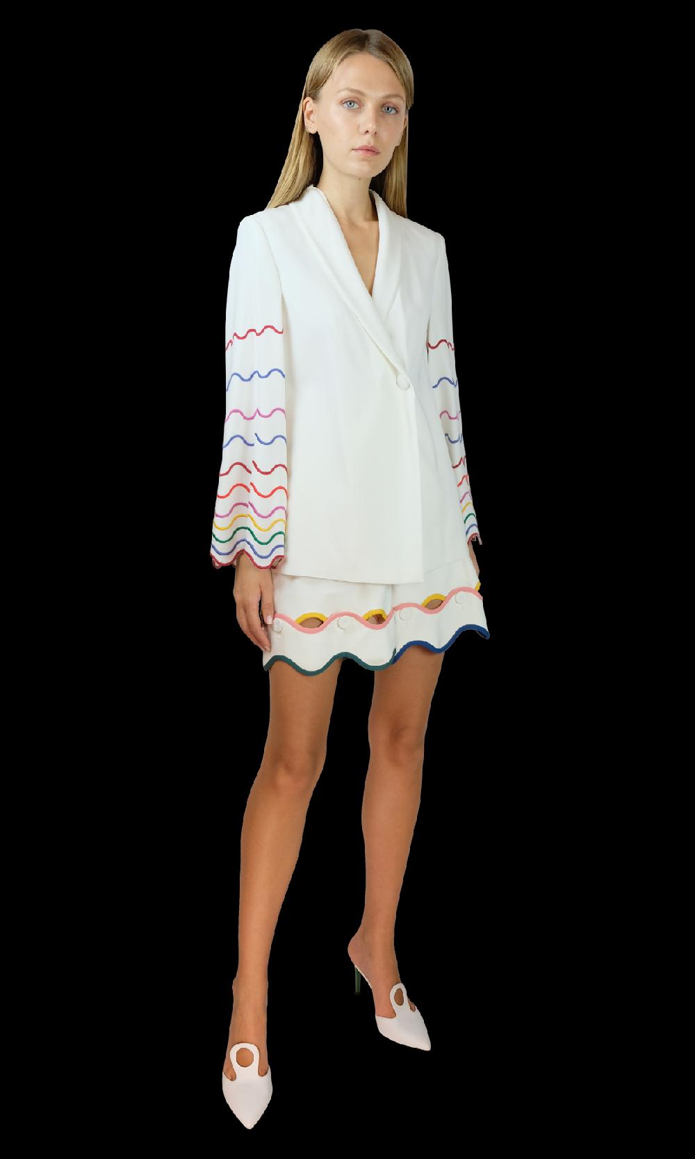 Sara Battaglia Rainbow Jacket Pezzi Unici