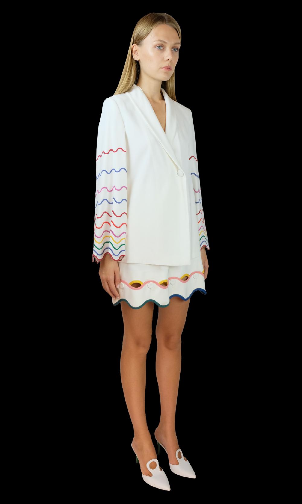 Sara Battaglia Rainbow Jacket Pezzi Unici