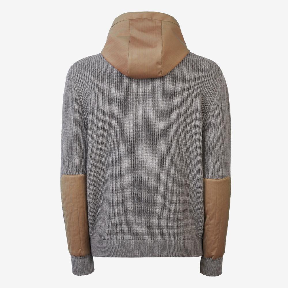 Sease Felpa con cappuccio Full Zip F7 - Marrone Wombat Online