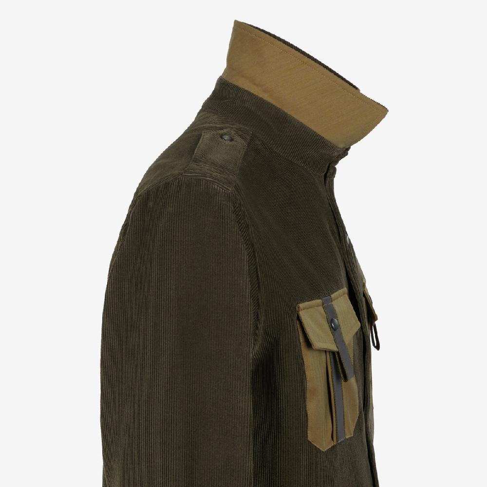 Sease Camicia Generale in stile militare - Bronzo Oliva Offerte