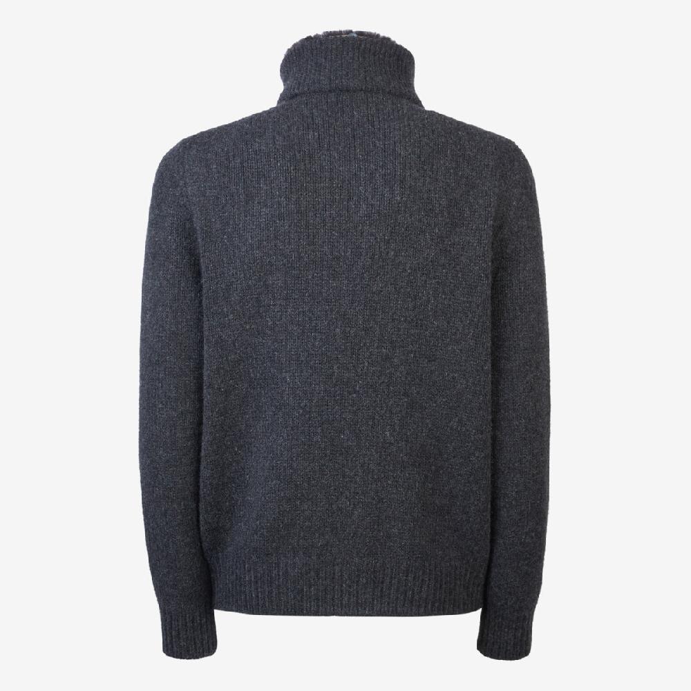 Sease Bomber lavorato a maglia - Grigio grafite Vendita Economica