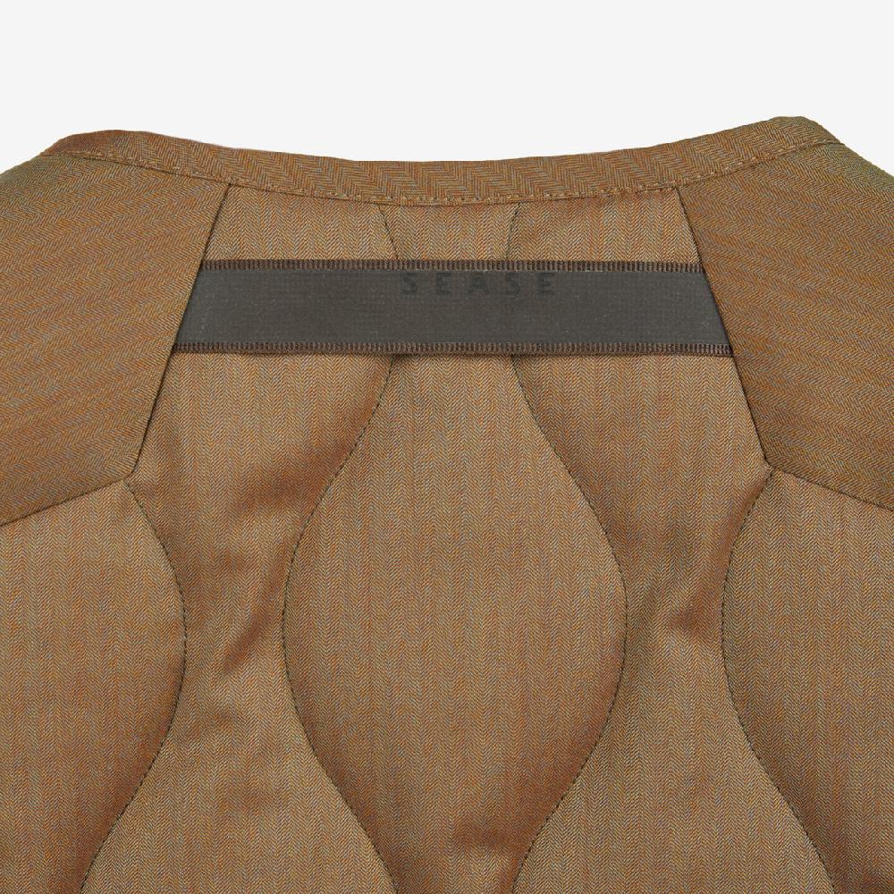 Sease Gilet trapuntato - Deserto iridescente Nuova
