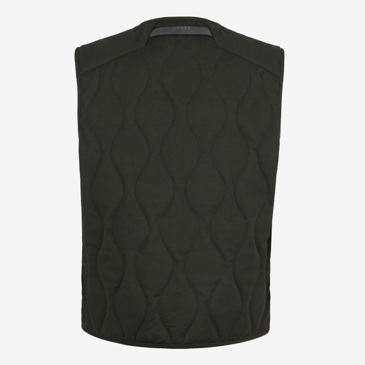 Sease Gilet trapuntato - Verde scuro 2025