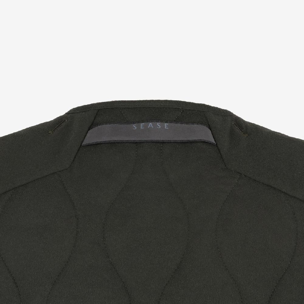 Sease Gilet trapuntato - Verde scuro 2025