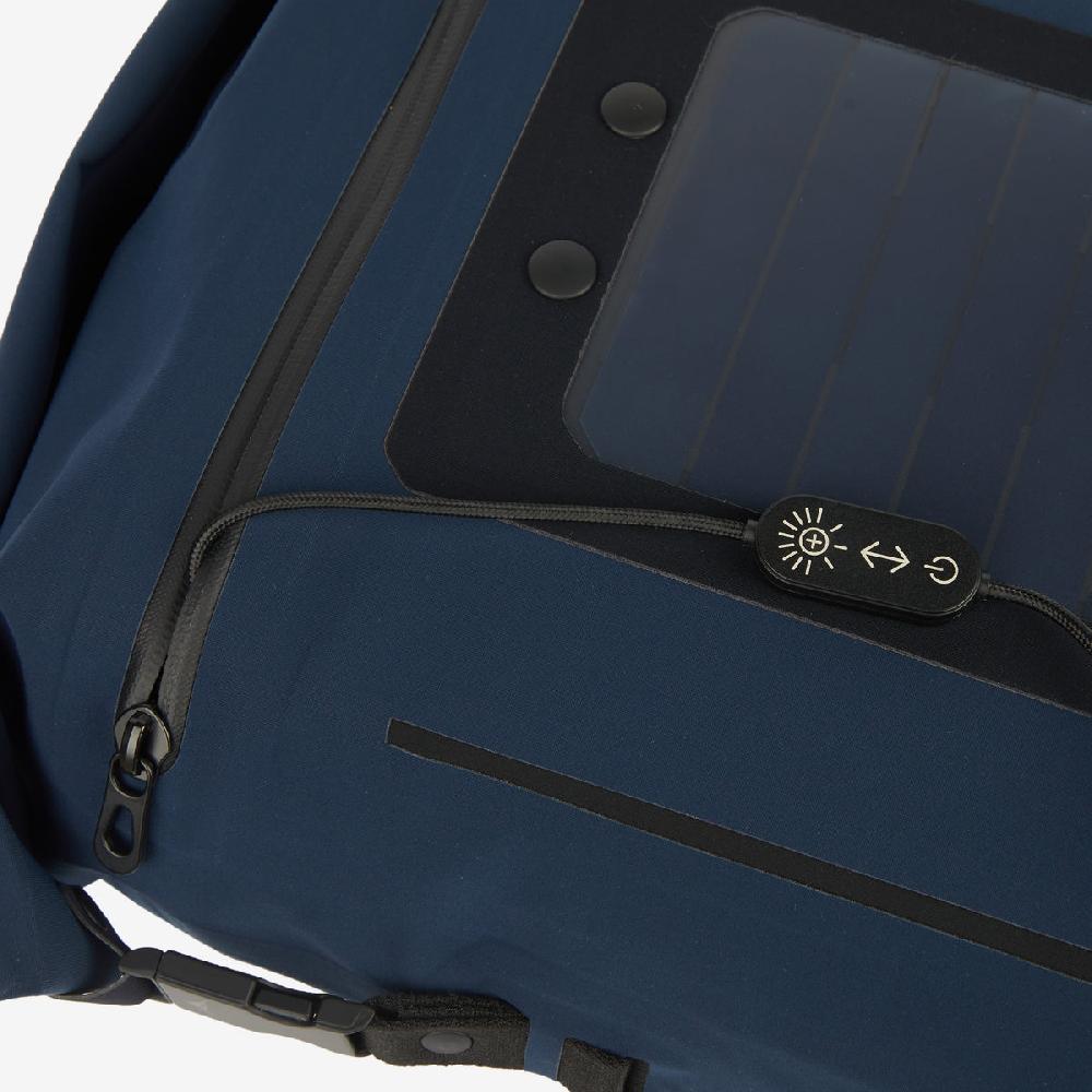 Sease Zaino Mission Led con pannello solare - Blu Navy Pezzi Unici