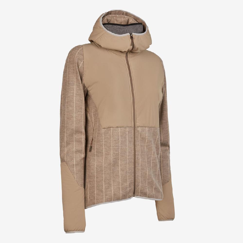Sease Alon Full Zip Fleece Oyster Prezzo Ridotto