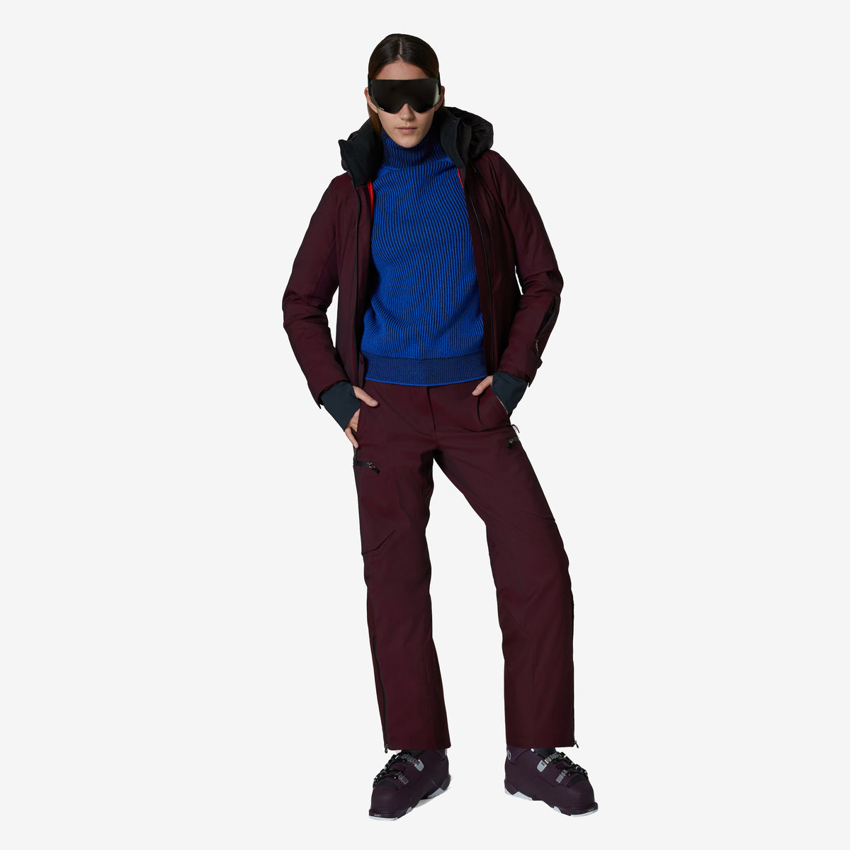Sease Arrow Pants Plum Saldi