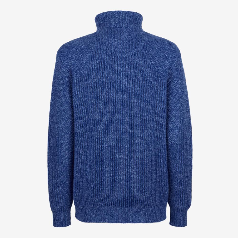 Sease Schooner: maglione in cashmere - Blu Brillante In Saldo