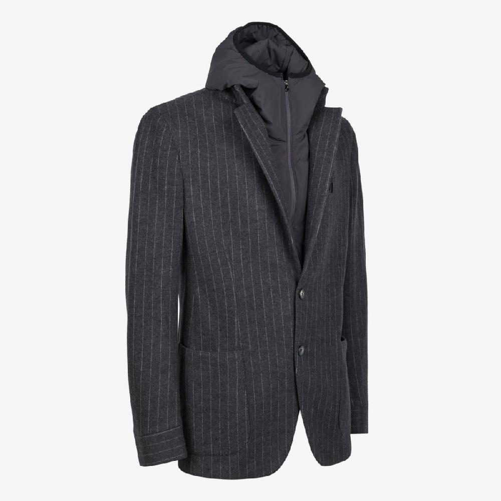 Sease Blazer con cappuccio - Grigio scuro Spedizione Gratuita