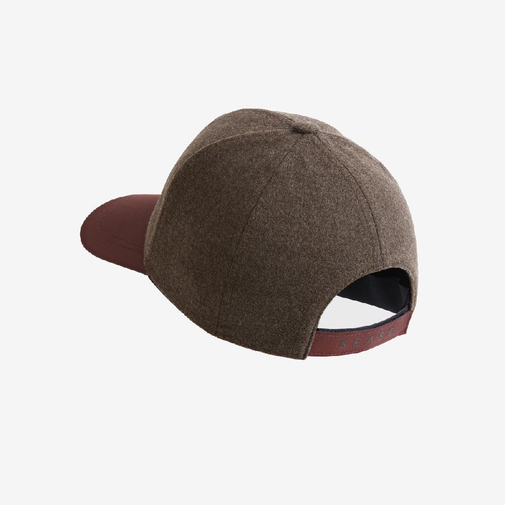 Sease Sease Cap Dark Brown Offerta